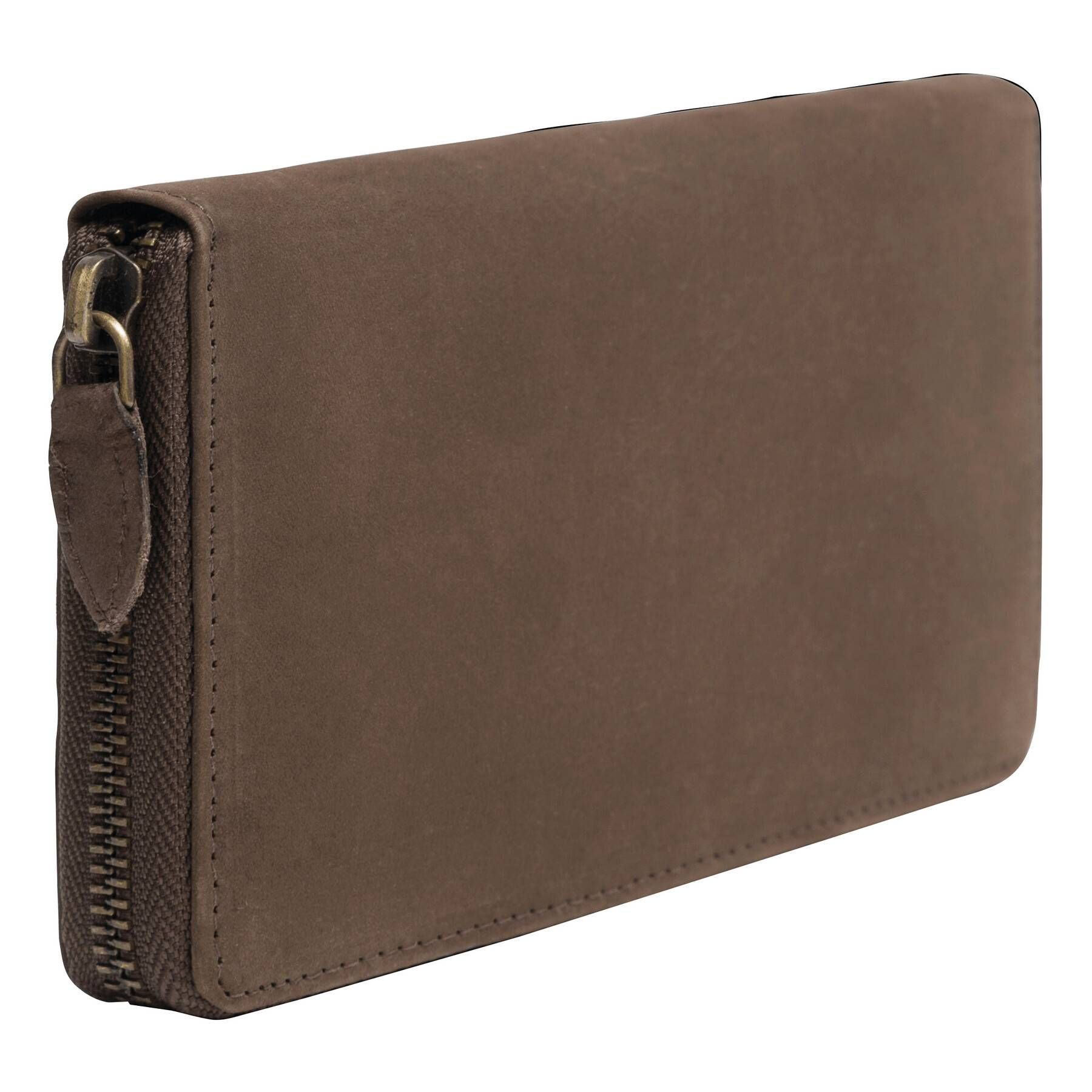 Echtleder-Geldbörse LADY - braun-594