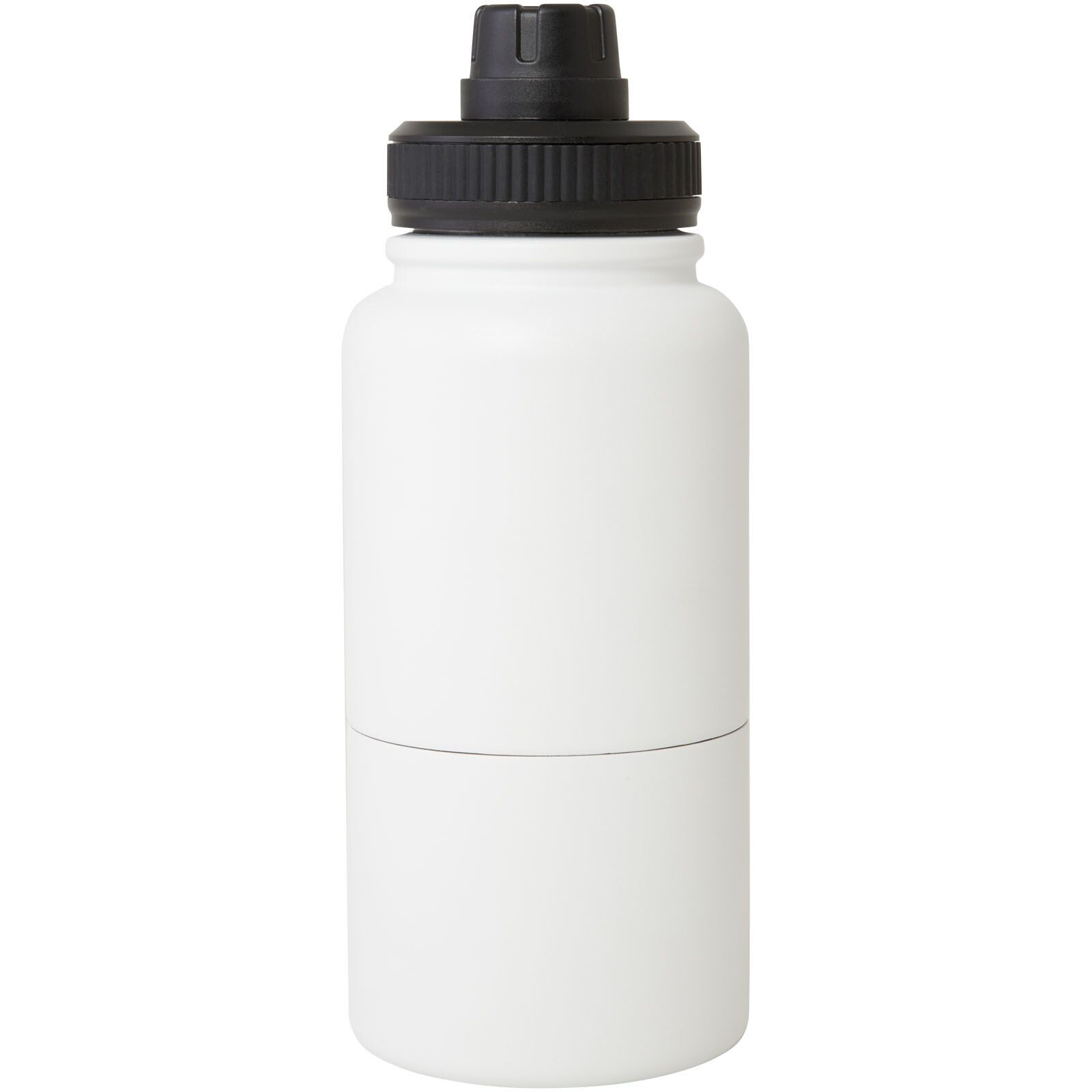 Dupeca 840 ml RCS-zertifizierte Isolierflasche aus Edelstahl  - weiss-29