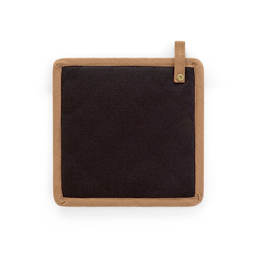 CLOVES Topflappen für Küchentöpfe aus Baumwollgewebe (275 g/m²) - schwarz-814