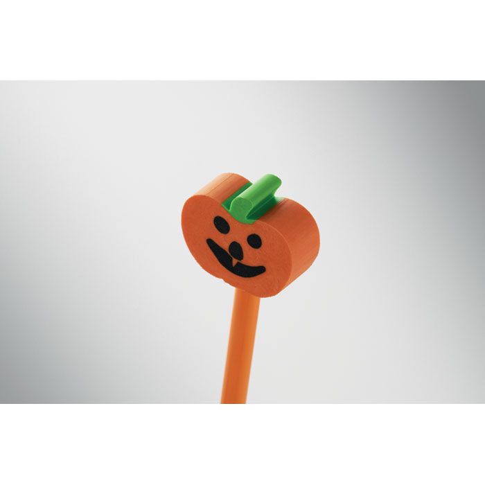 Holzbleistift mit Radiergummi WEENPEN - orange-705