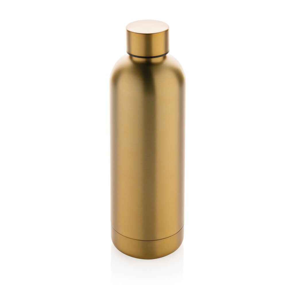Impact Vakuumflasche aus RCS recyceltem Stainless-Steel - gold-174