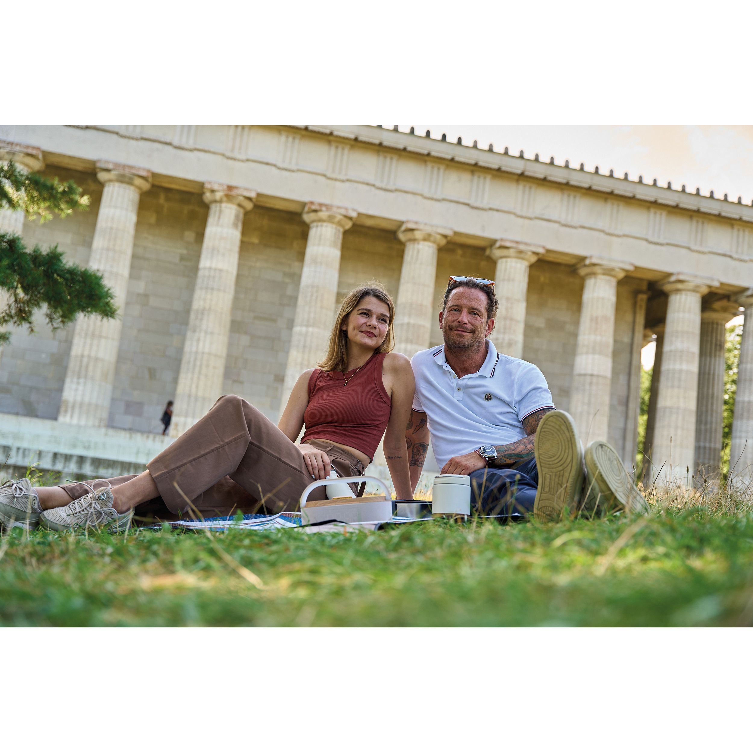 MoLu RPET Decke Montenegro - mehrfarbig-777