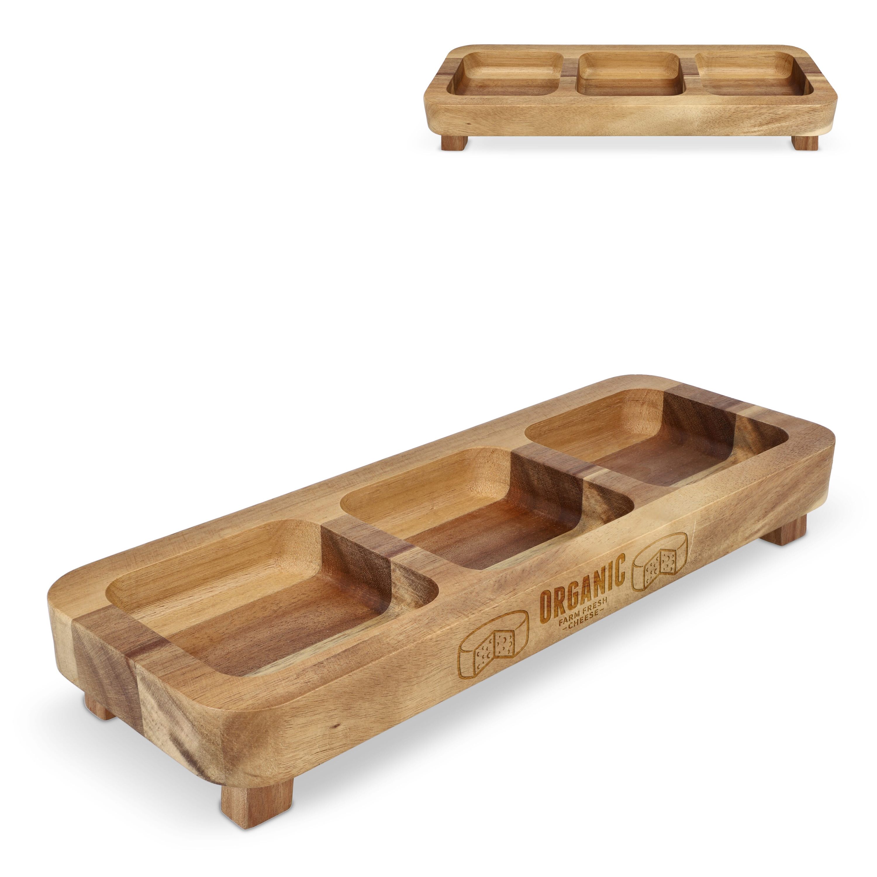 InSideOut Mini-Snacktisch aus Holz, 35cm - holz-173
