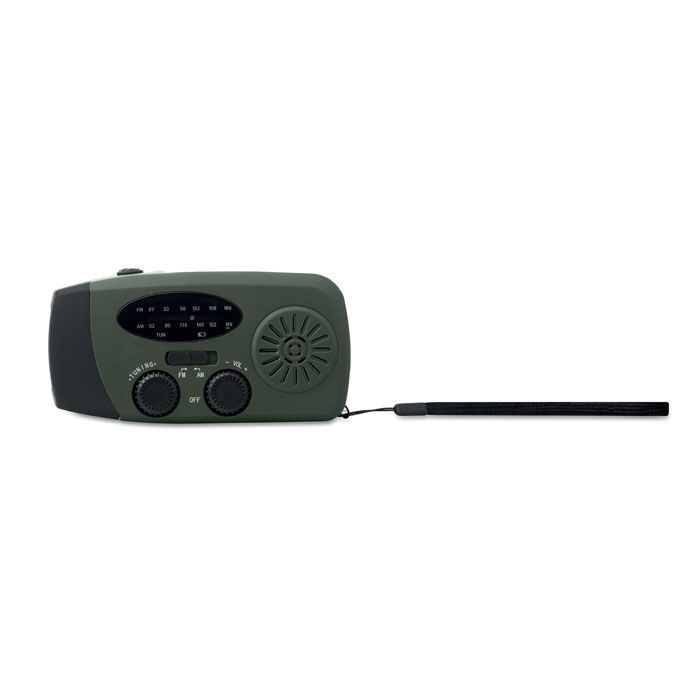 AM/FM Radio mit Taschenlampe ONDA - dunkelgrün-139