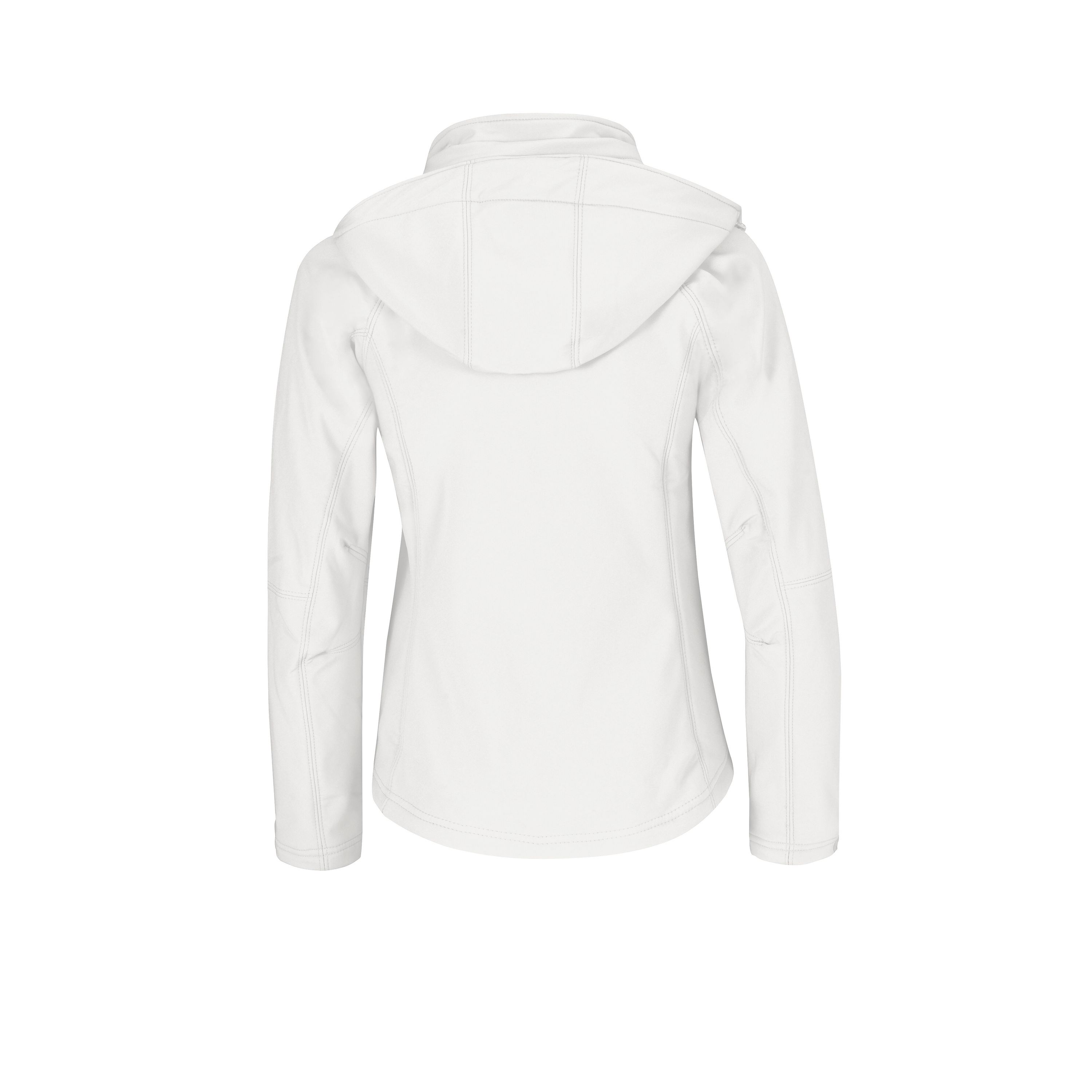 Women´s Hooded Softshell - dark grey solid - XS-725