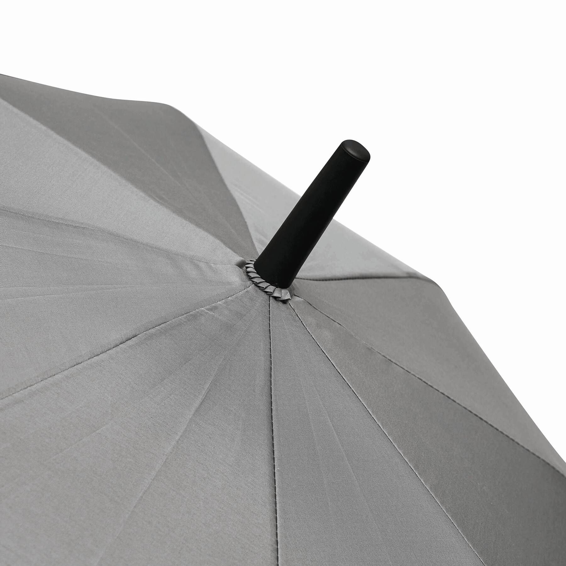 Windproof-Stockschirm WIND - hellgrau-514