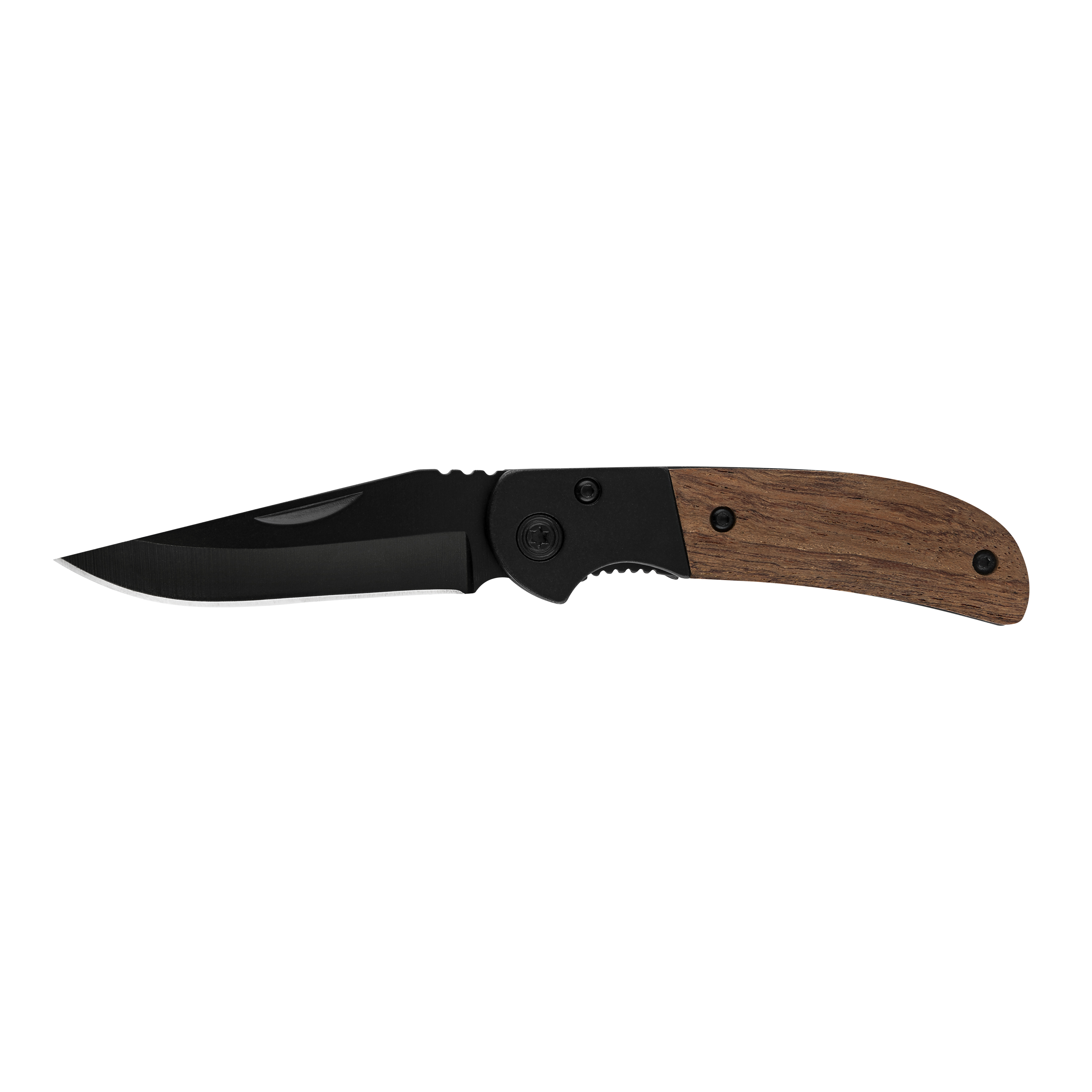 Metmaxx® Taschenmesser "Black&WoodCompakt" - braun-845