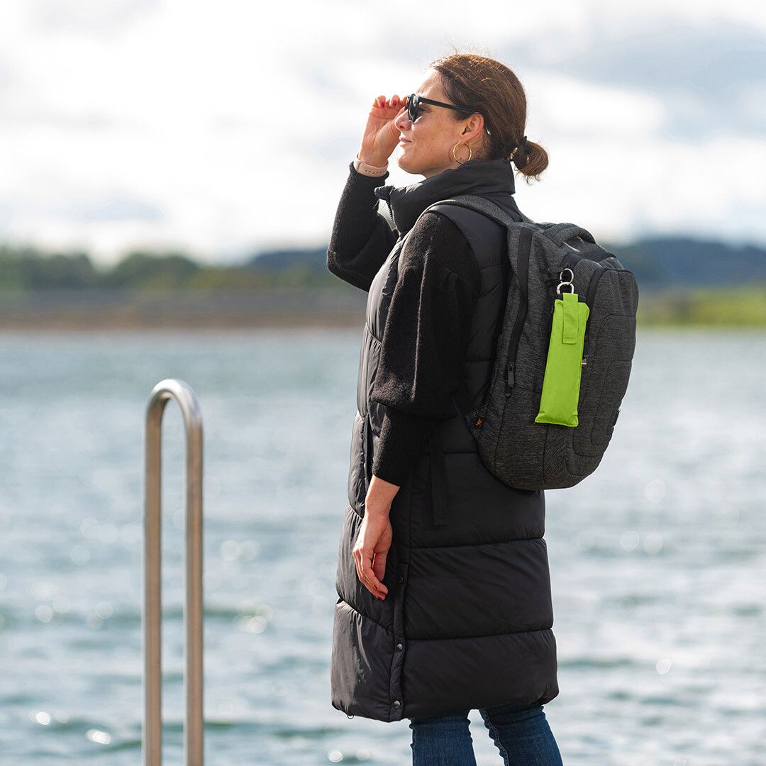 Mini-Taschenschirm SlimLite® Adventure Ø89 cm - limette-766