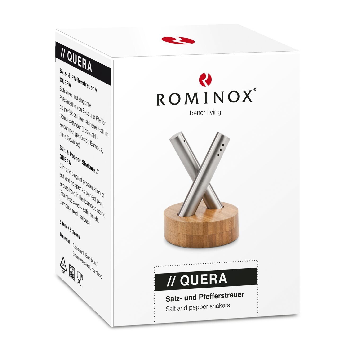 ROMINOX® Salz- & Pfefferstreuer Quera-709
