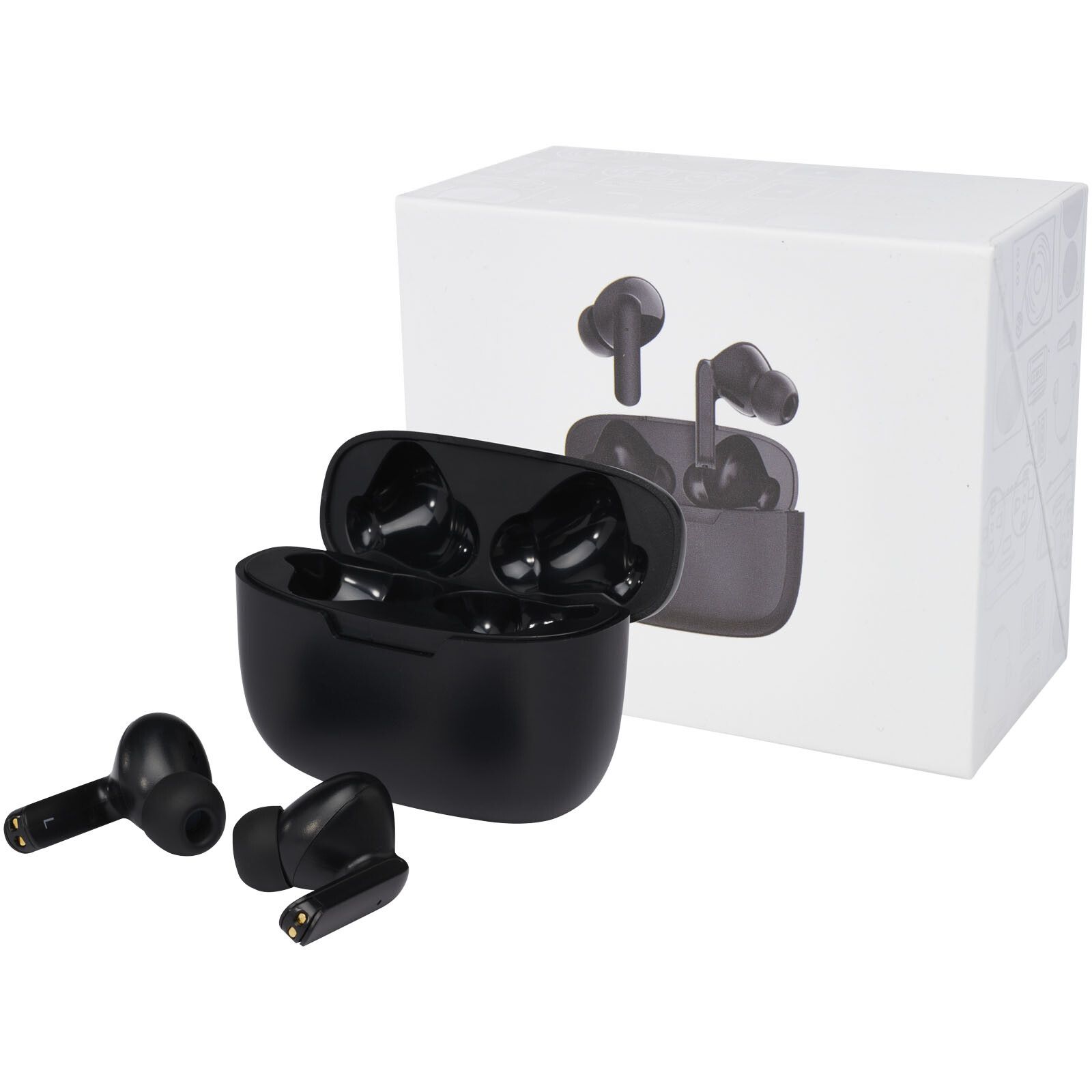 Essos 2.0 True Wireless Auto-Pair-Ohrhörer mit Etui - schwarz-565