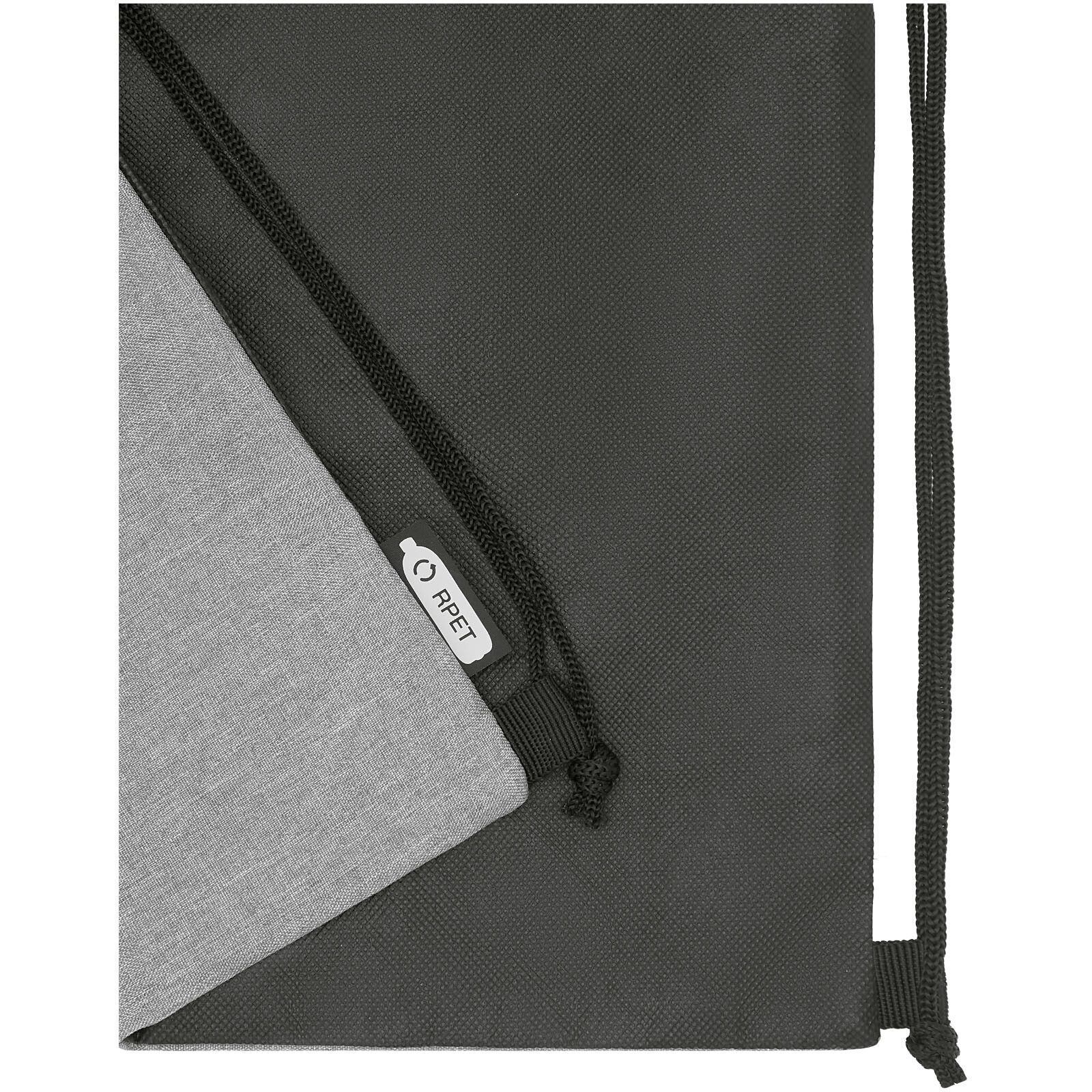 Ross Turnbeutel aus RPET 5L - heather mediumgrau-555