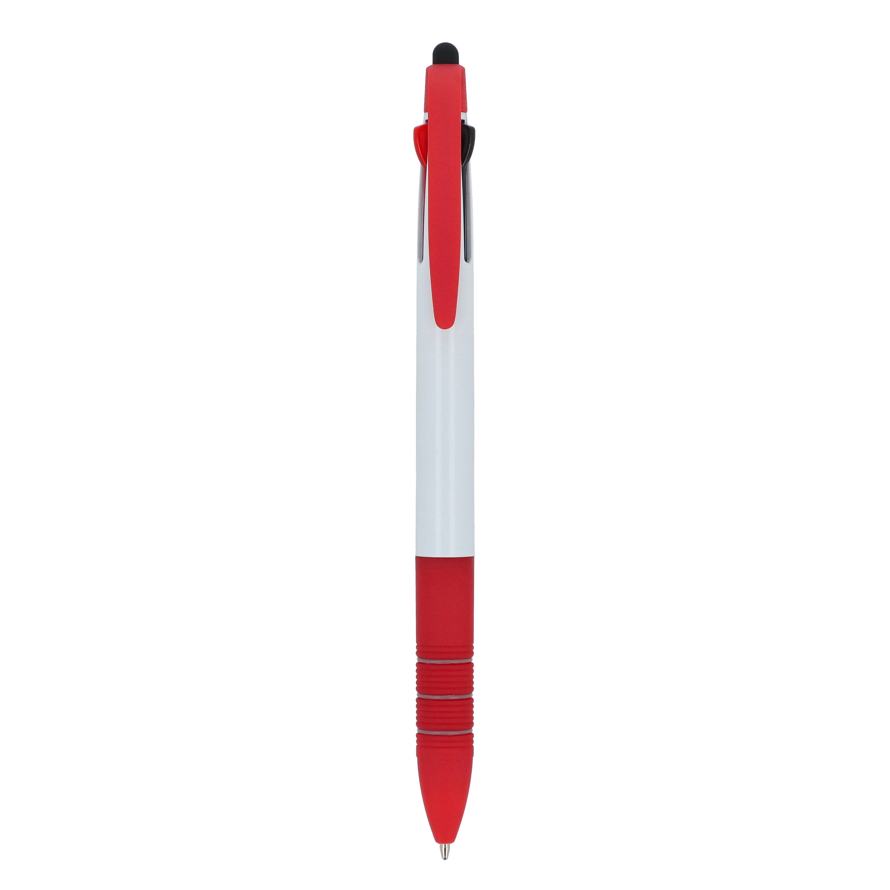 3-Farben-Stift Berlin - weiss  -  rot-348
