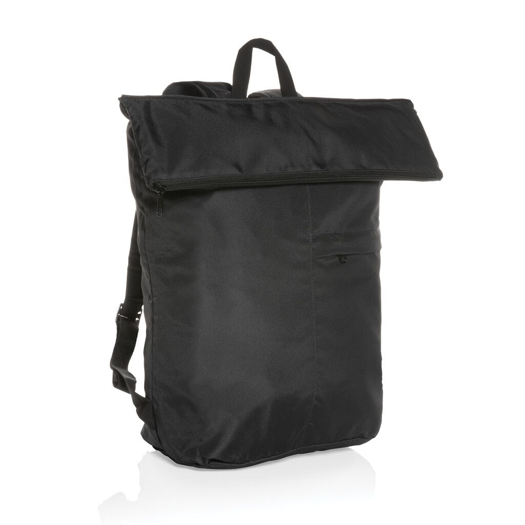 Dillon AWARE™ RPET faltbarer Lightweight-Rucksack - schwarz-64