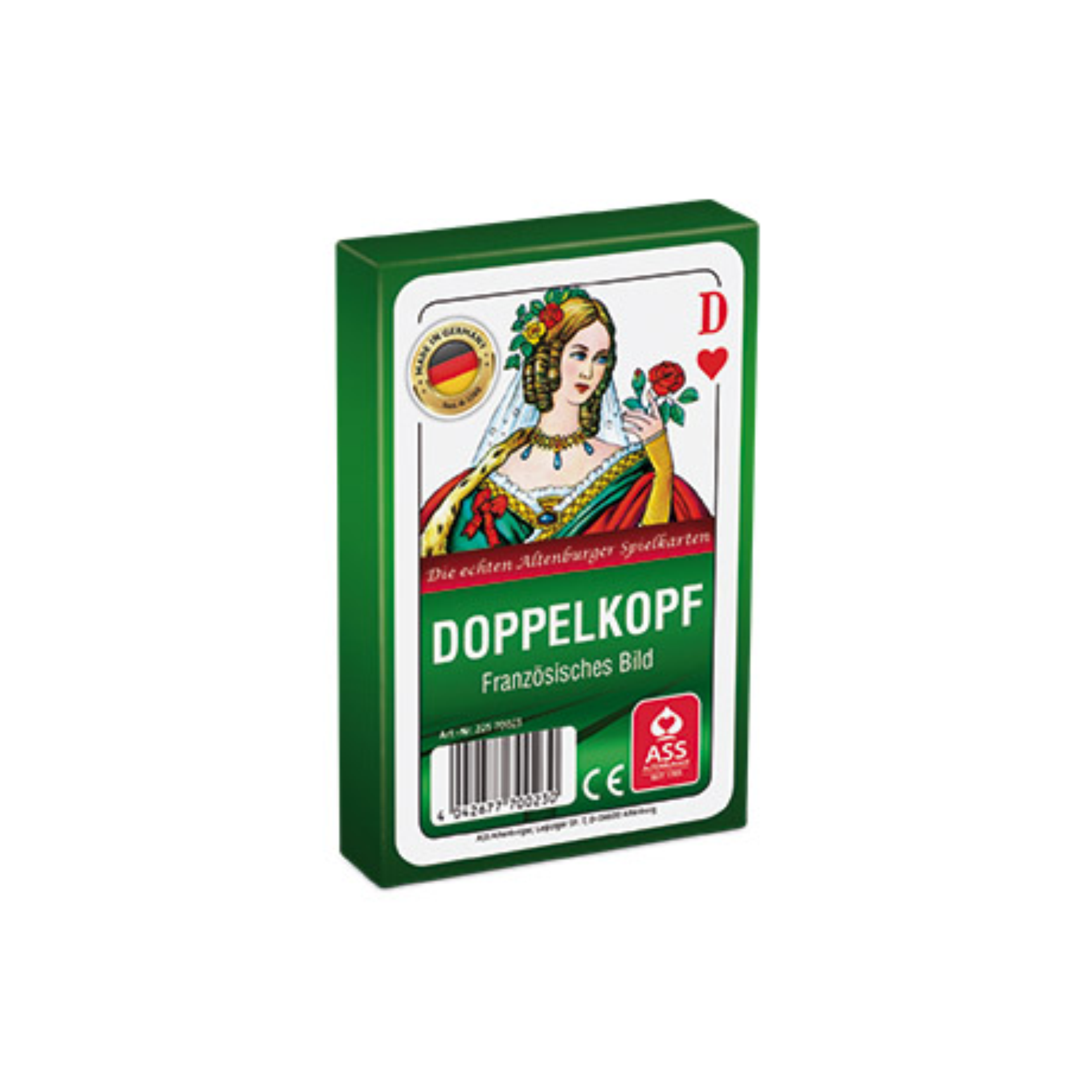 Doppelkopf frz. Bild, 55 Blatt, in Faltschachtel-876