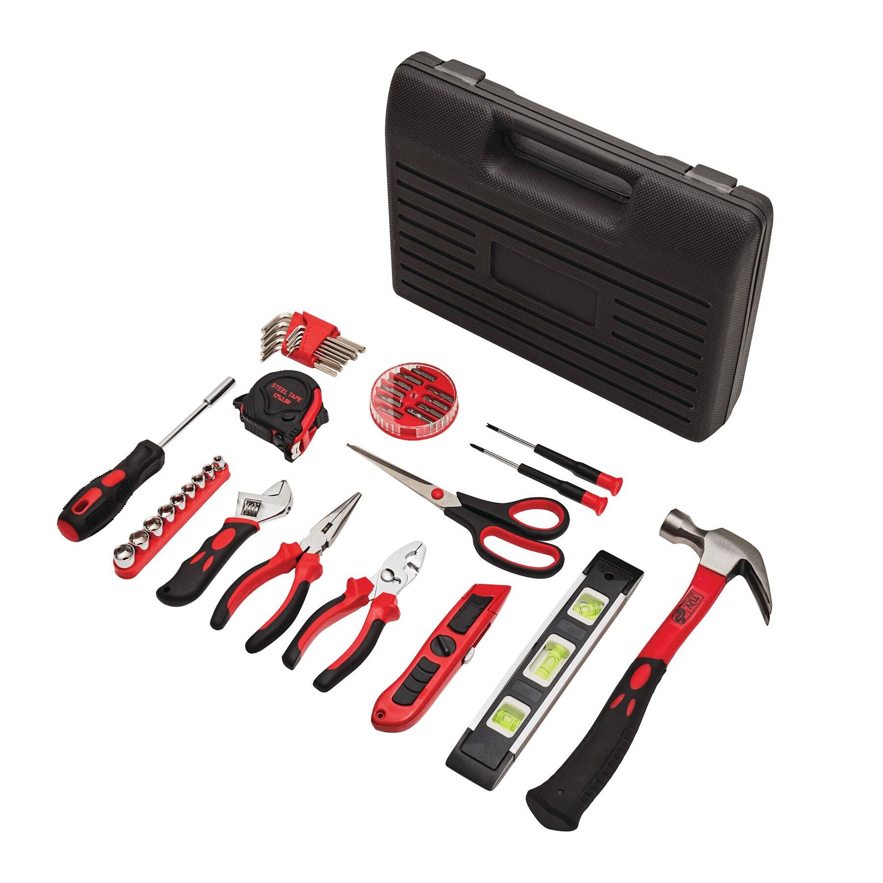 Werkzeugkoffer MASTERKIT - rot - schwarz-622