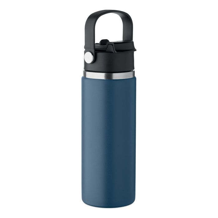 Isolierflasche 500 ml SUMA GRIP - marineblau-270
