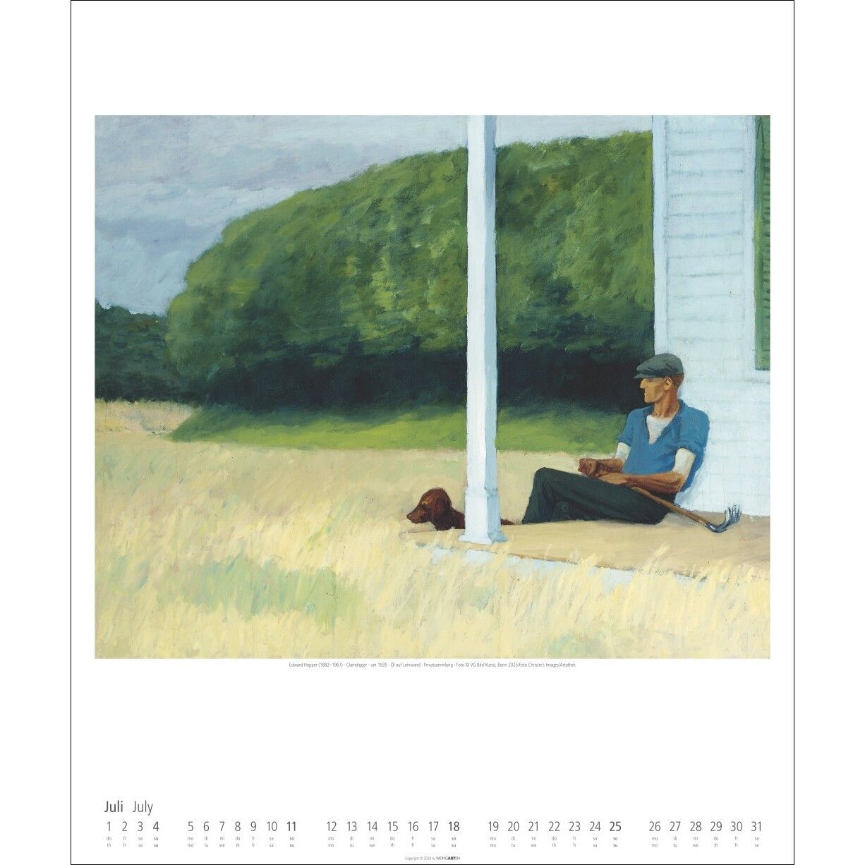 Edward Hopper - Kunst & Kultur Kalender-128