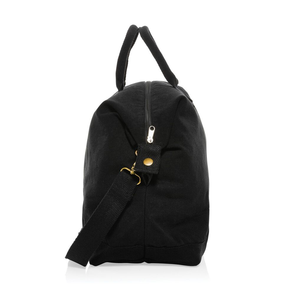 Kezar AWARE™ 500g/m² Wochenendtasche aus recyceltem Canvas - schwarz-945