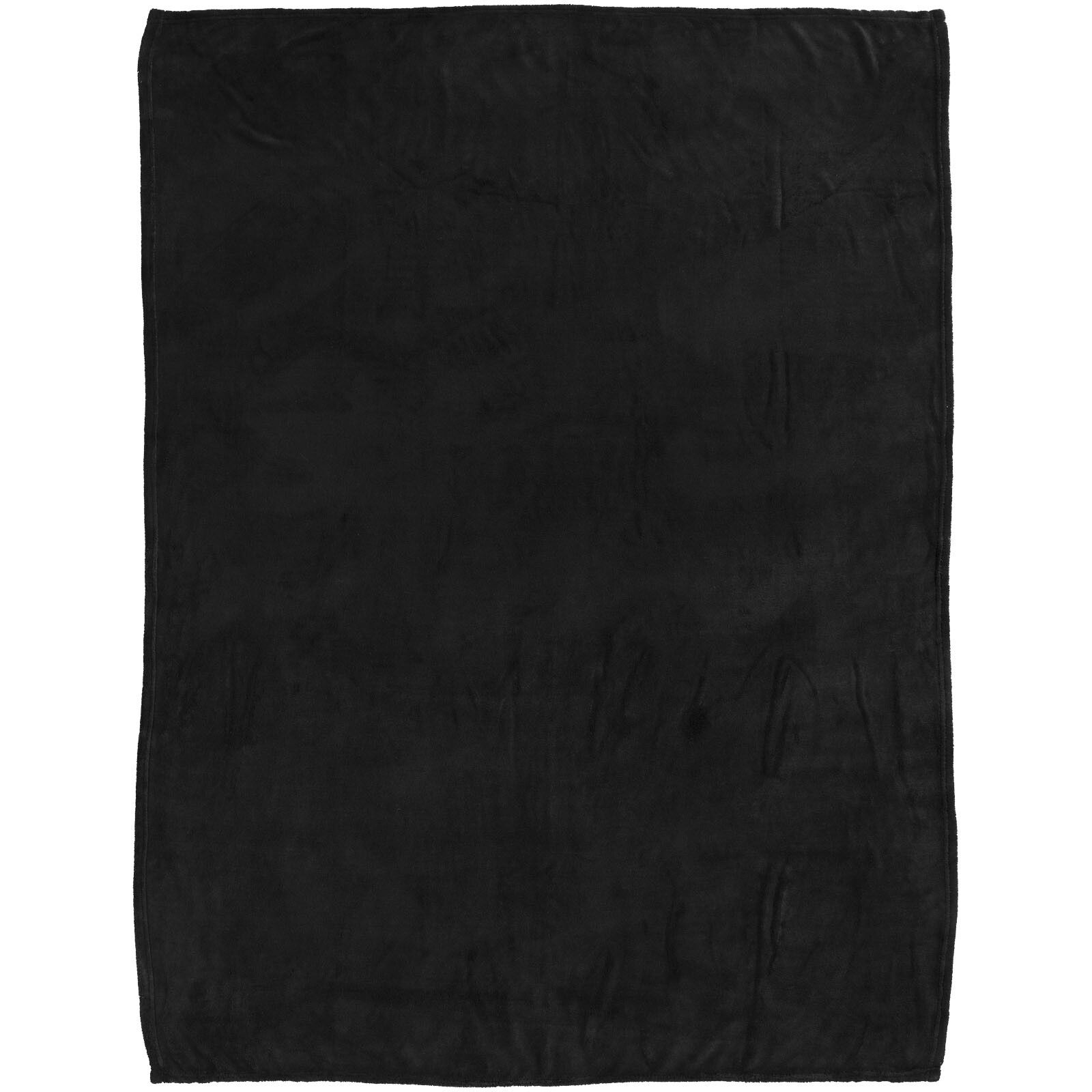 Bay Plaid-Decke aus extraweichem Coral-Fleece - schwarz-163