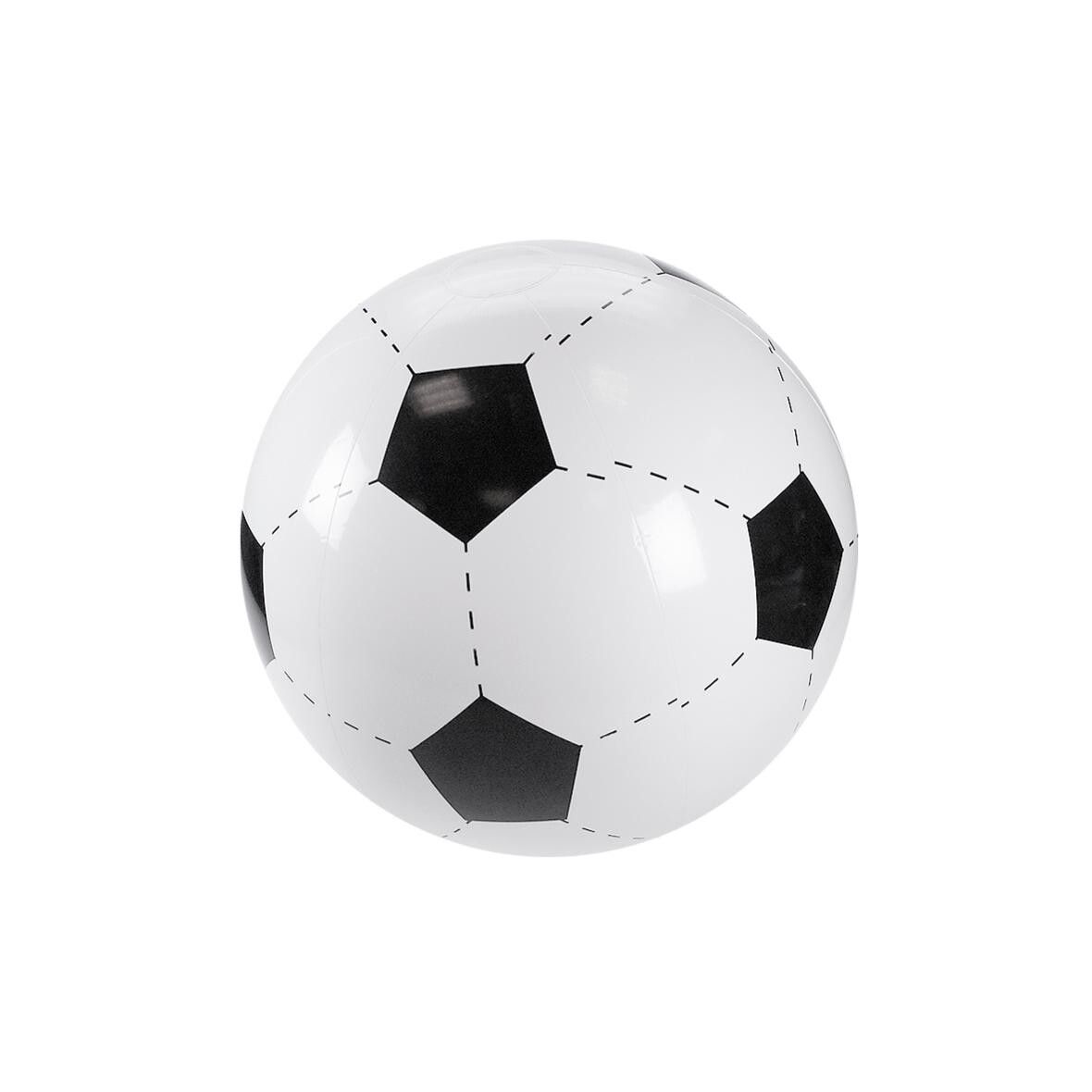 Wasserball Fußball, klein - weiß - schwarz-190