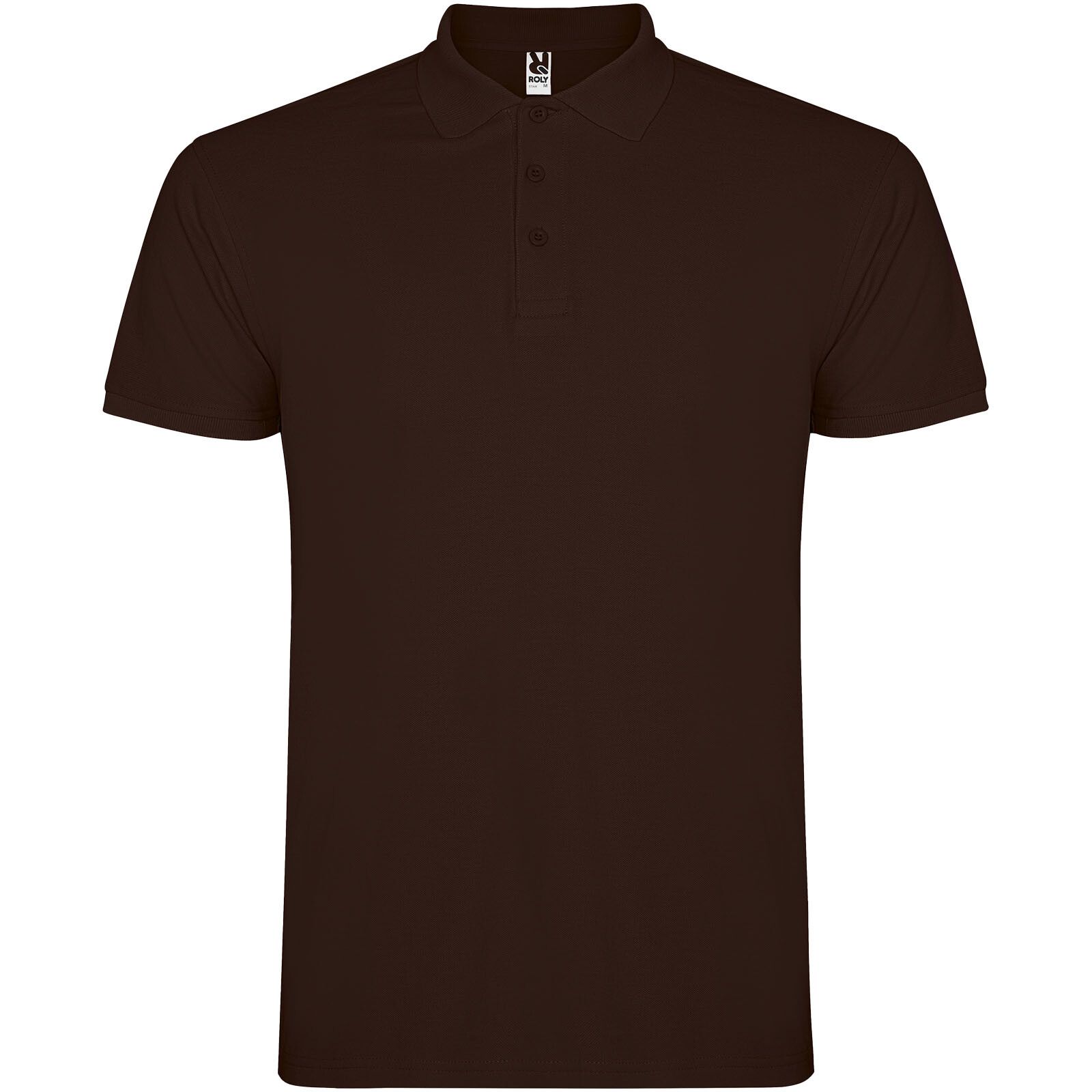 Star Poloshirt für Herren - schokolade - XS-970