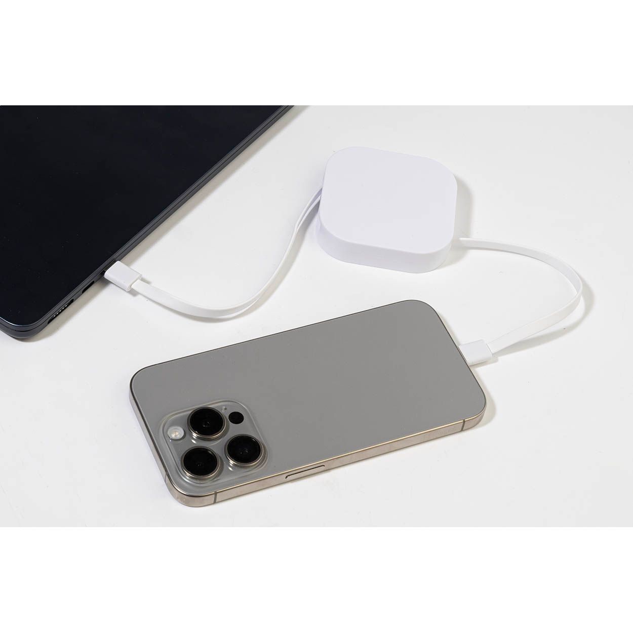 Hobsle 60W USB-C-Kabel aus RABS - weiß-735