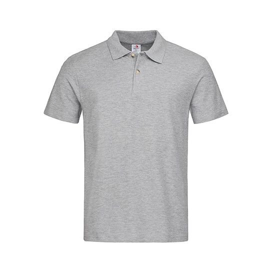 Classic Polo - grey heather-651