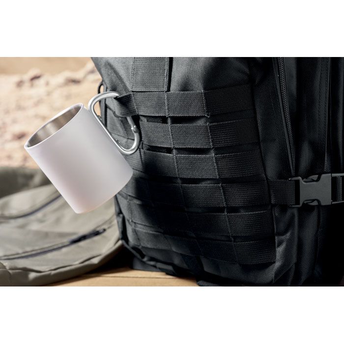 Outdoor-Rucksack 600D RPET CARRYCONFI - schwarz-711