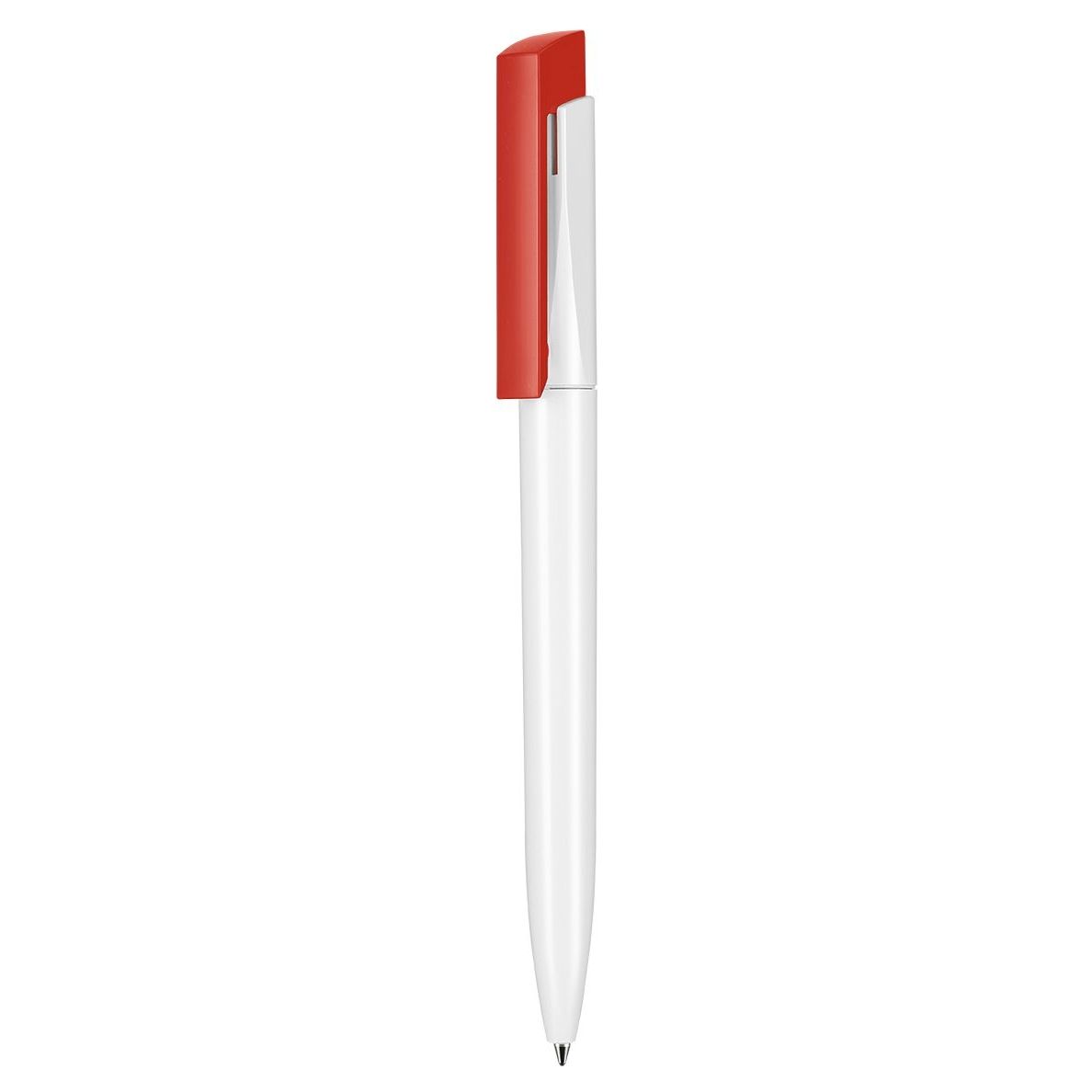 Kugelschreiber FRESH - weiss - signal-rot-703