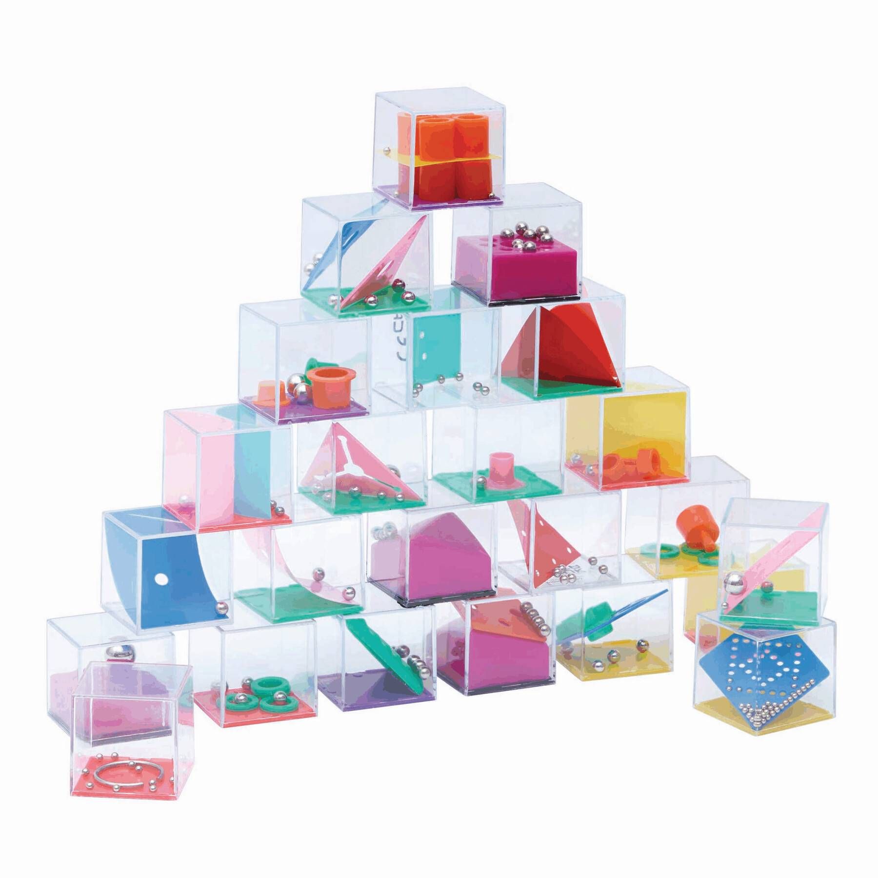 Geduldsspiele TRICKY THING, 24 Stück sortiert, Preis pro Stück - farbig-958