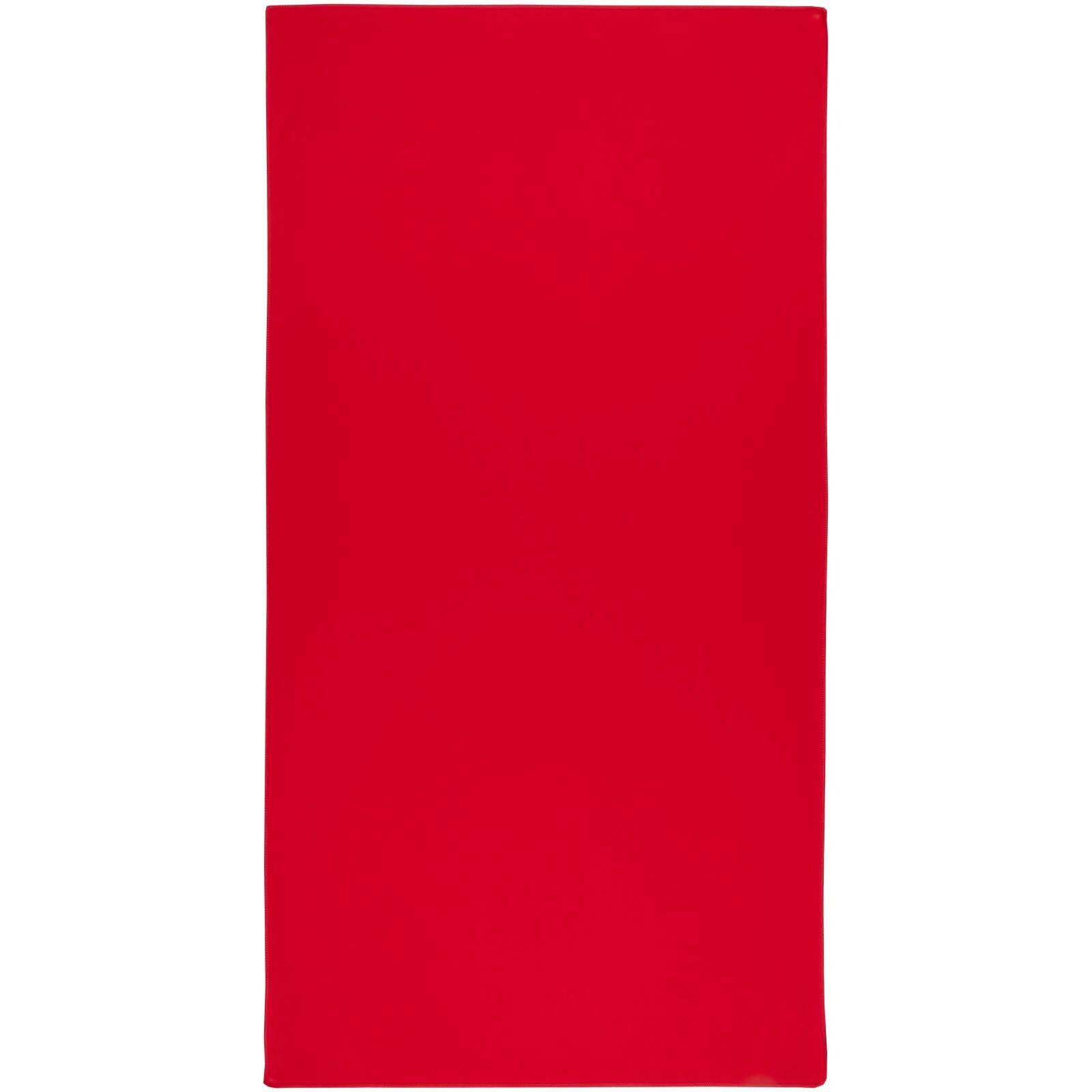 Lucas RPET Sporthandtuch 50 × 100 cm - rot-489