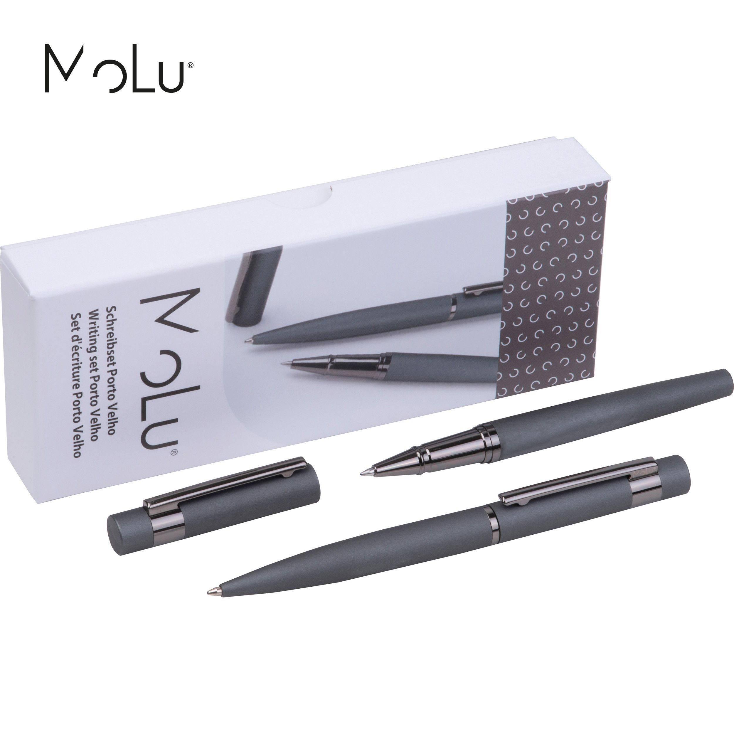 MoLu Schreibset Porto Velho - anthrazit-277