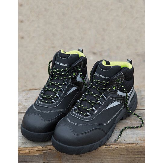 Blackwatch Safety Boot - black - silver-282