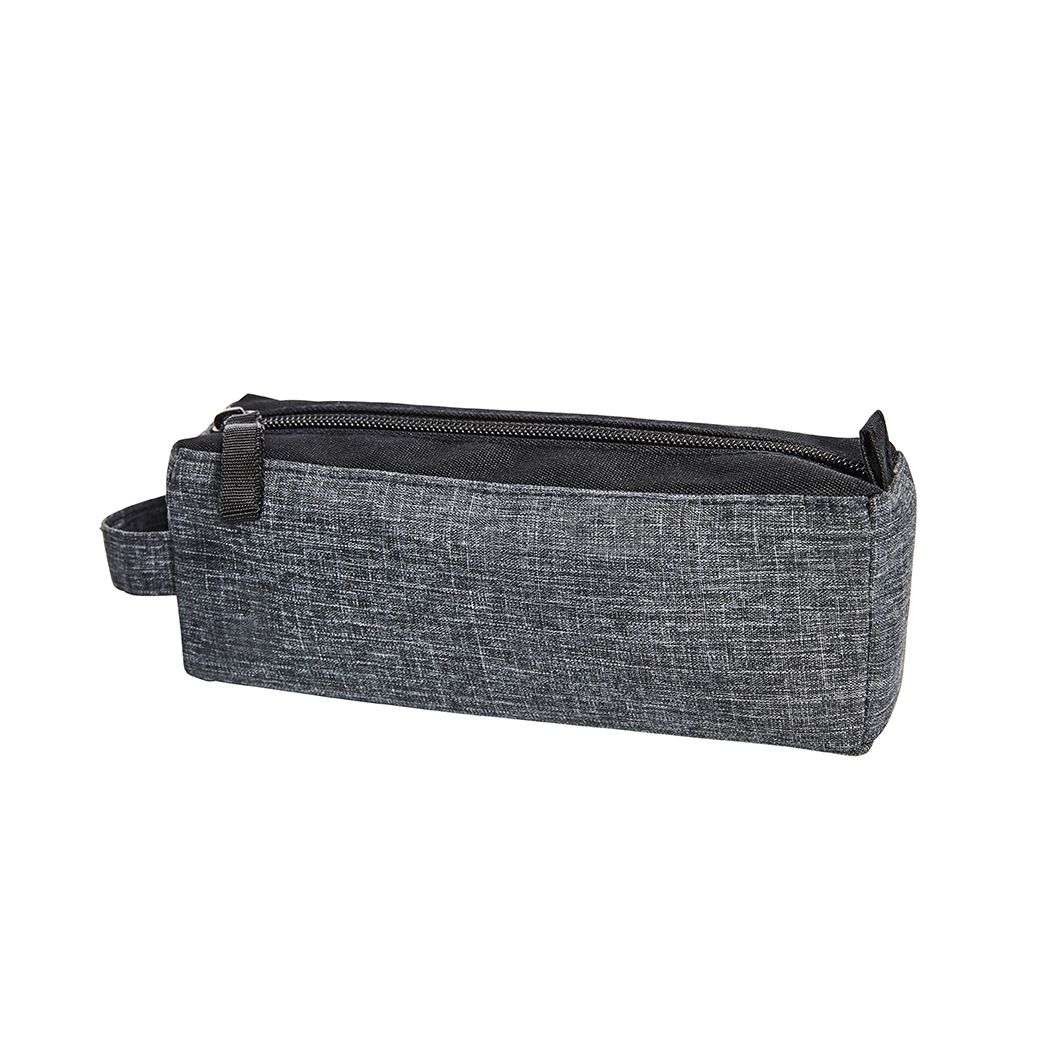 Etui ELEGANCE - schwarz-grau meliert-512