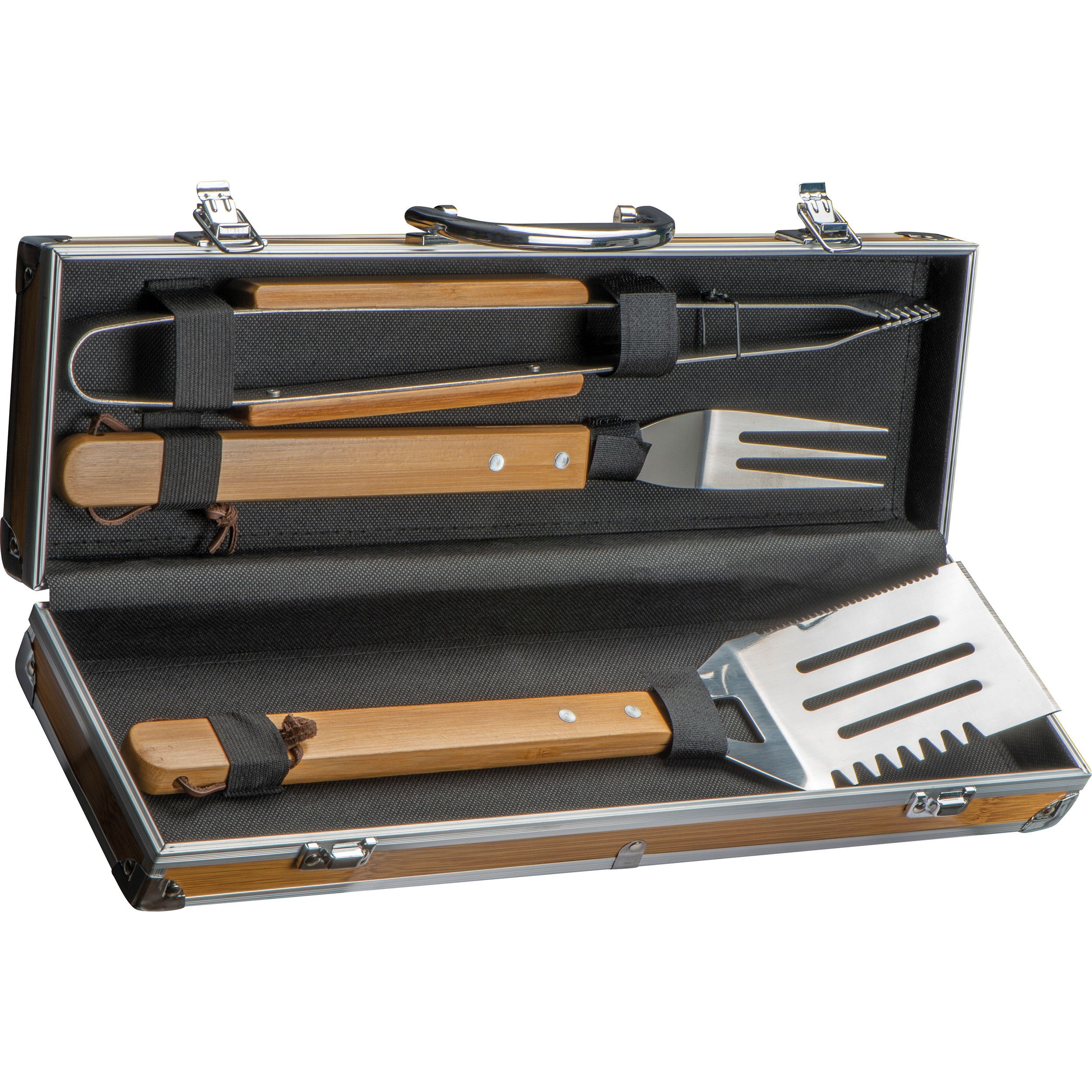 3 teiliges BBQ Besteck - beige-183