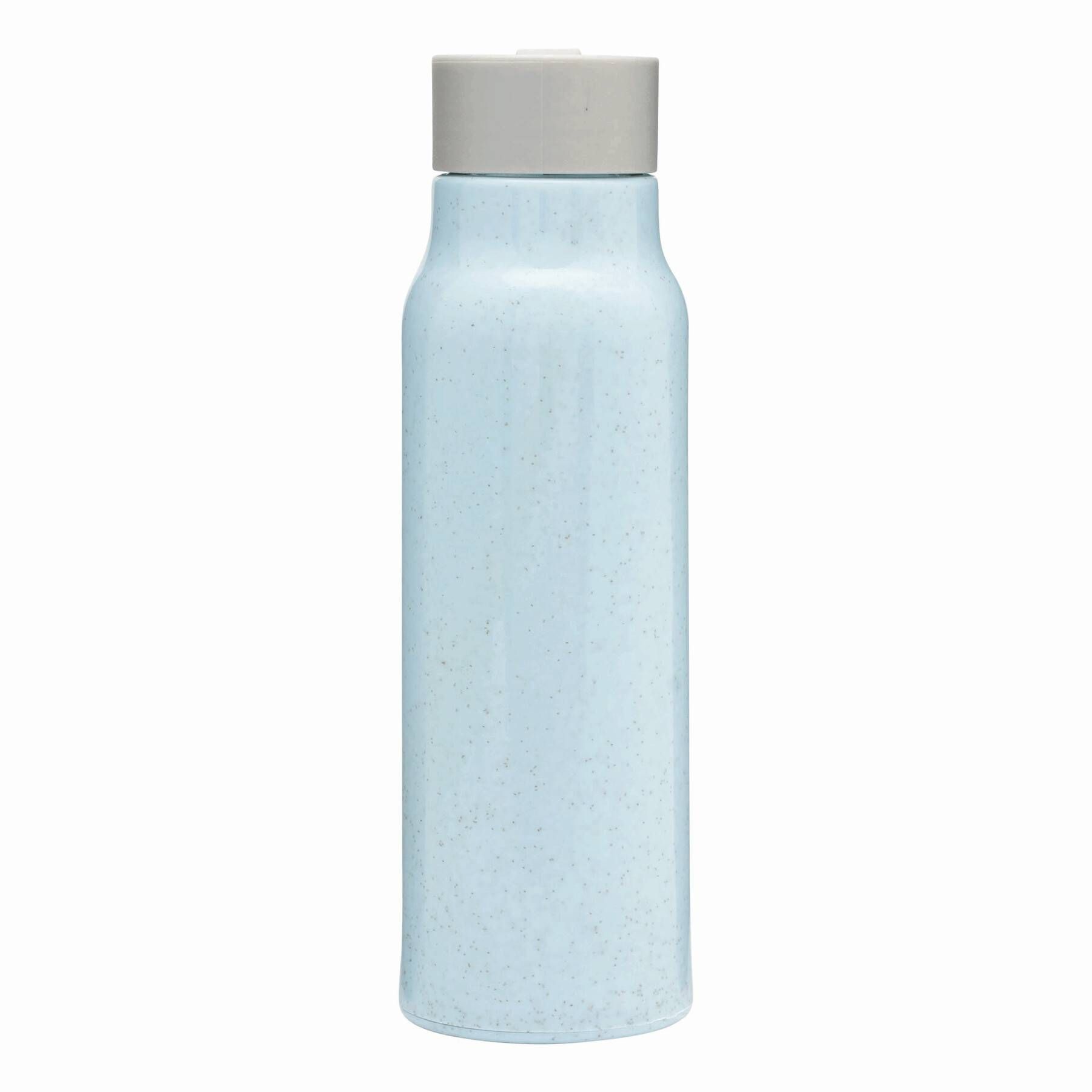 Glas-Trinkflasche ECO DRINK mit Ummantelung - blau-12