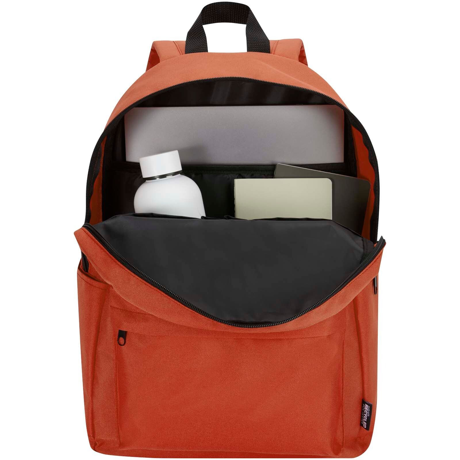 Byron 14" GRS-recycelter City Laptop Rucksack 14 L - ziegelstein-133