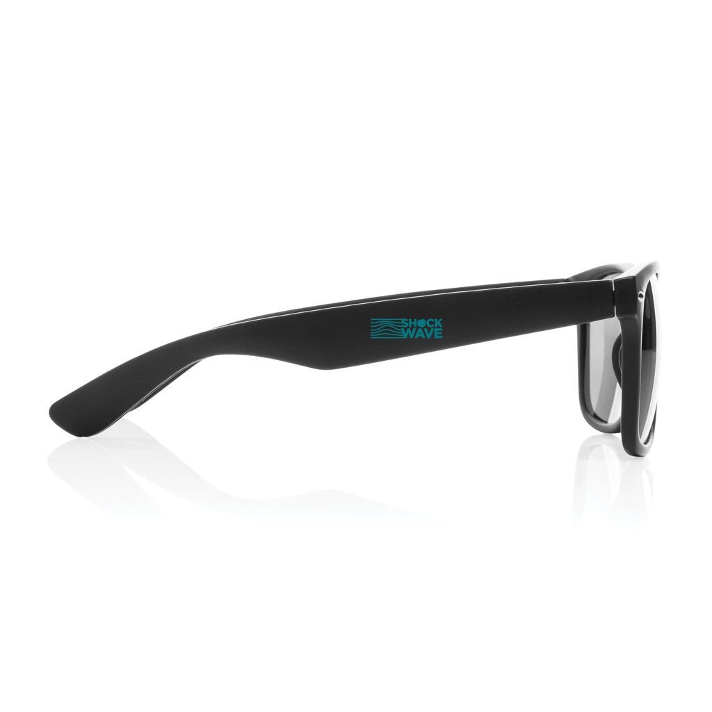 Sonnenbrille aus GRS recyceltem PC Kunststoff - schwarz-832