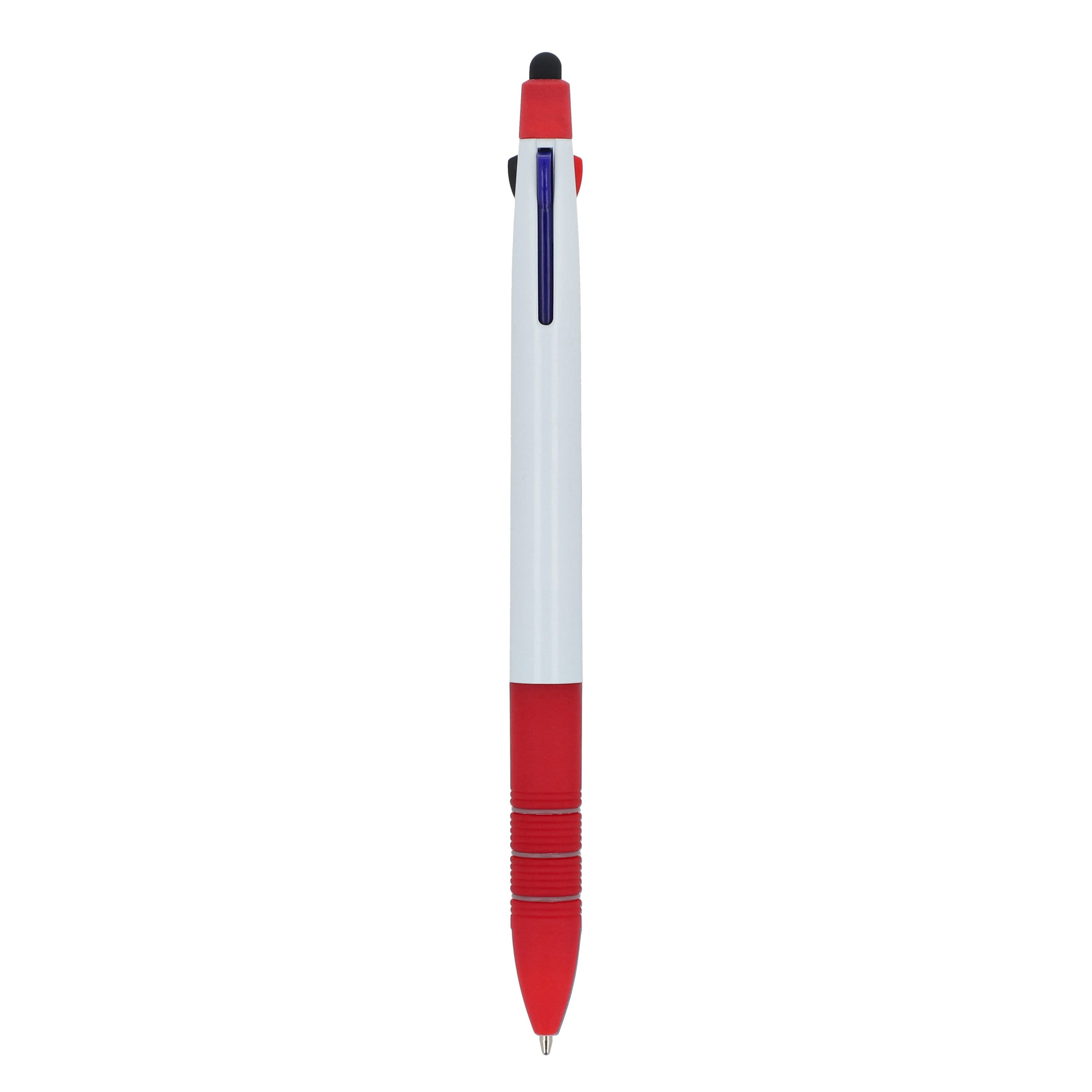 3-Farben-Stift Berlin - weiss  -  rot-265