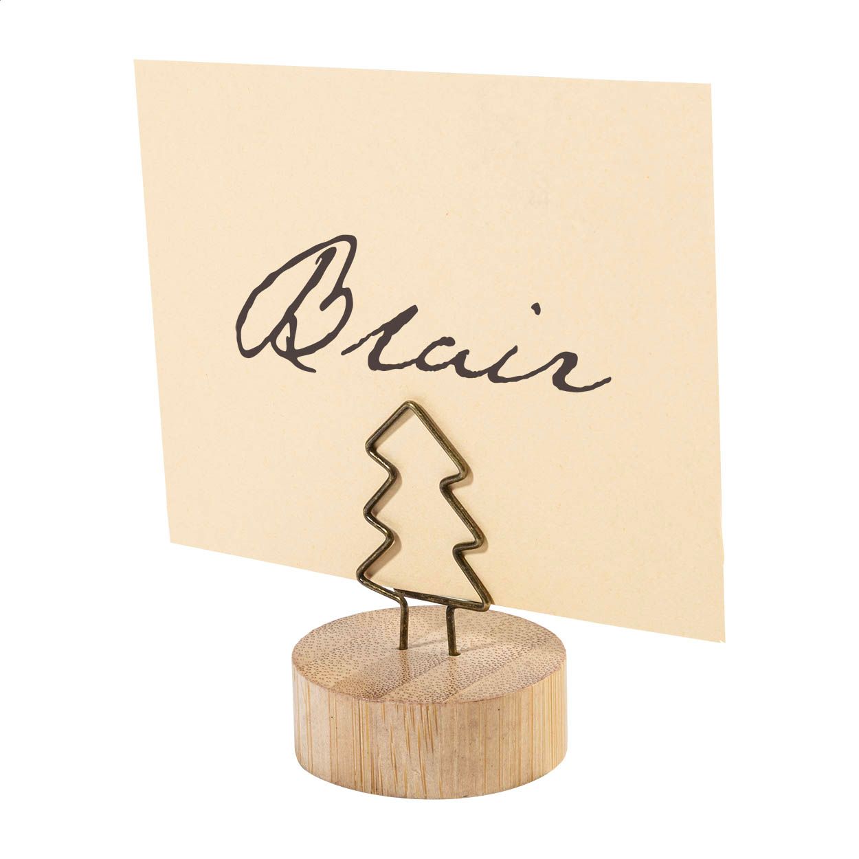 Skognot Weihnachtsmemohalter, Weihnachtsbaum - natur-615