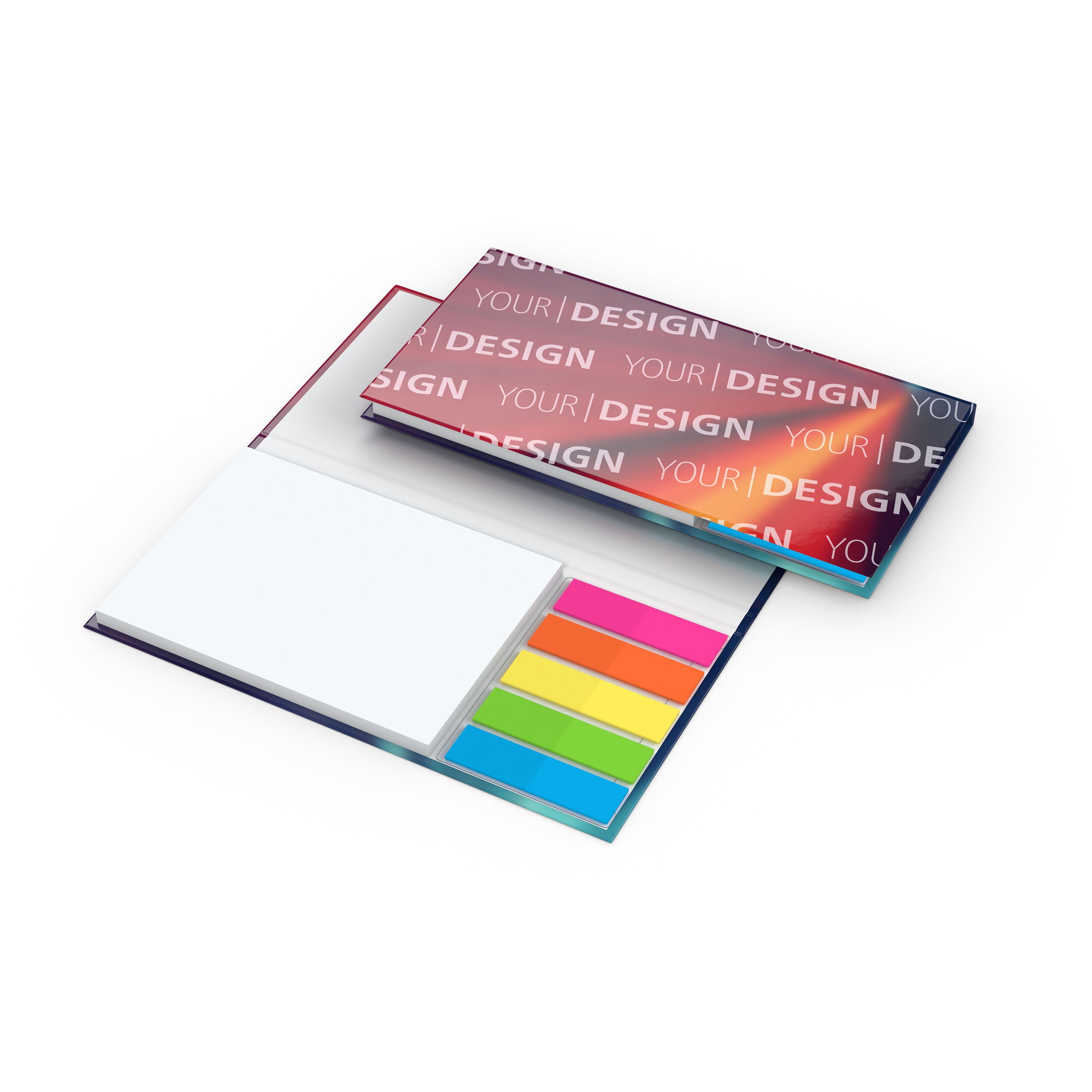 Haftnotiz-Set Kopenhagen, White, Hardcover 4/0farbig-842