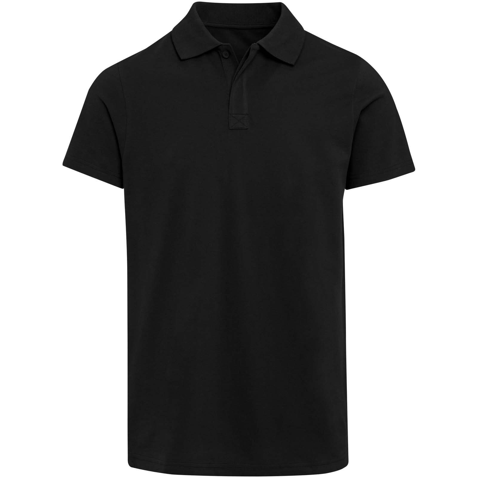 Graphite 180 g/m² Kurzärmeliges Poloshirt Bio Baumwolle (OCS), unisex - schwarz-889