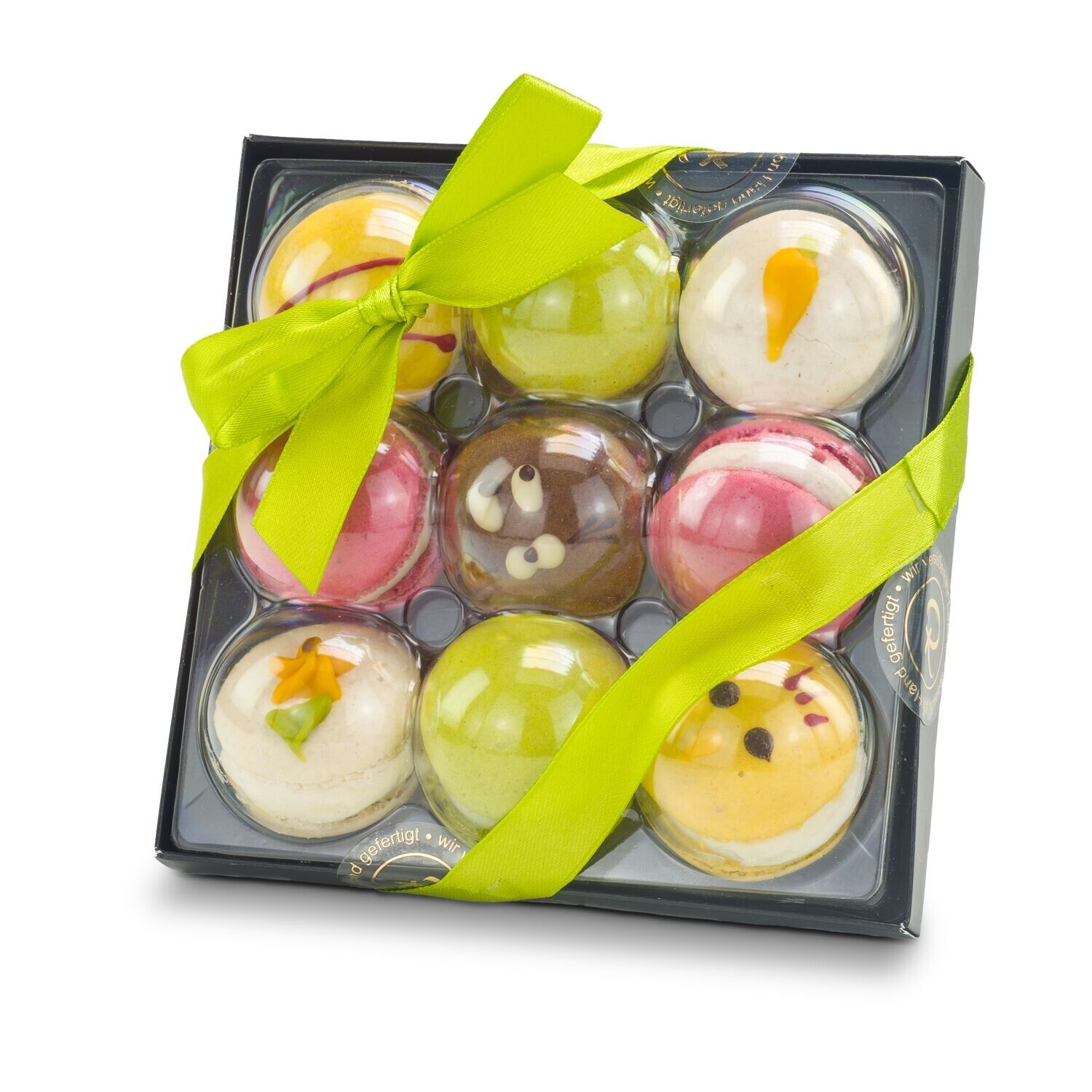 Bunte Oster-Macarons, 90 g-987
