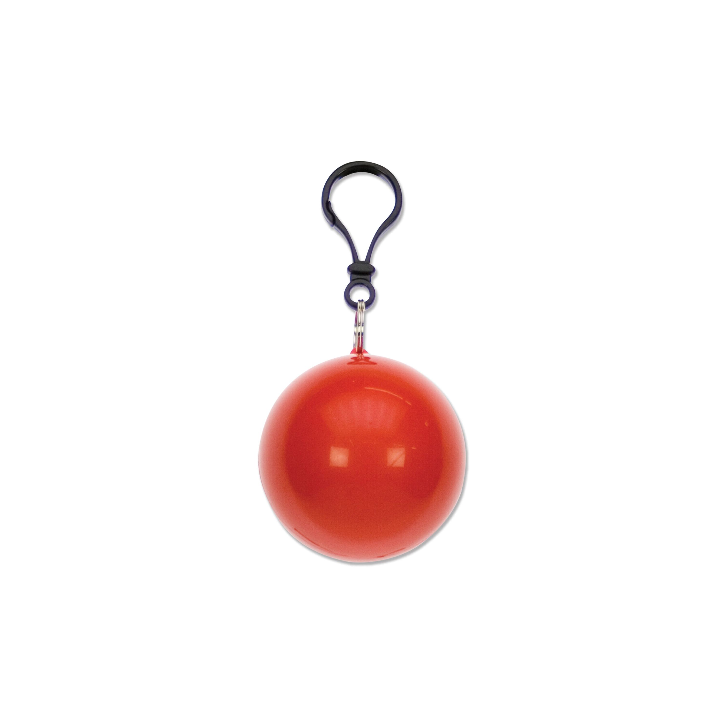 Regenponcho Schlüsselanhänger - rot-170