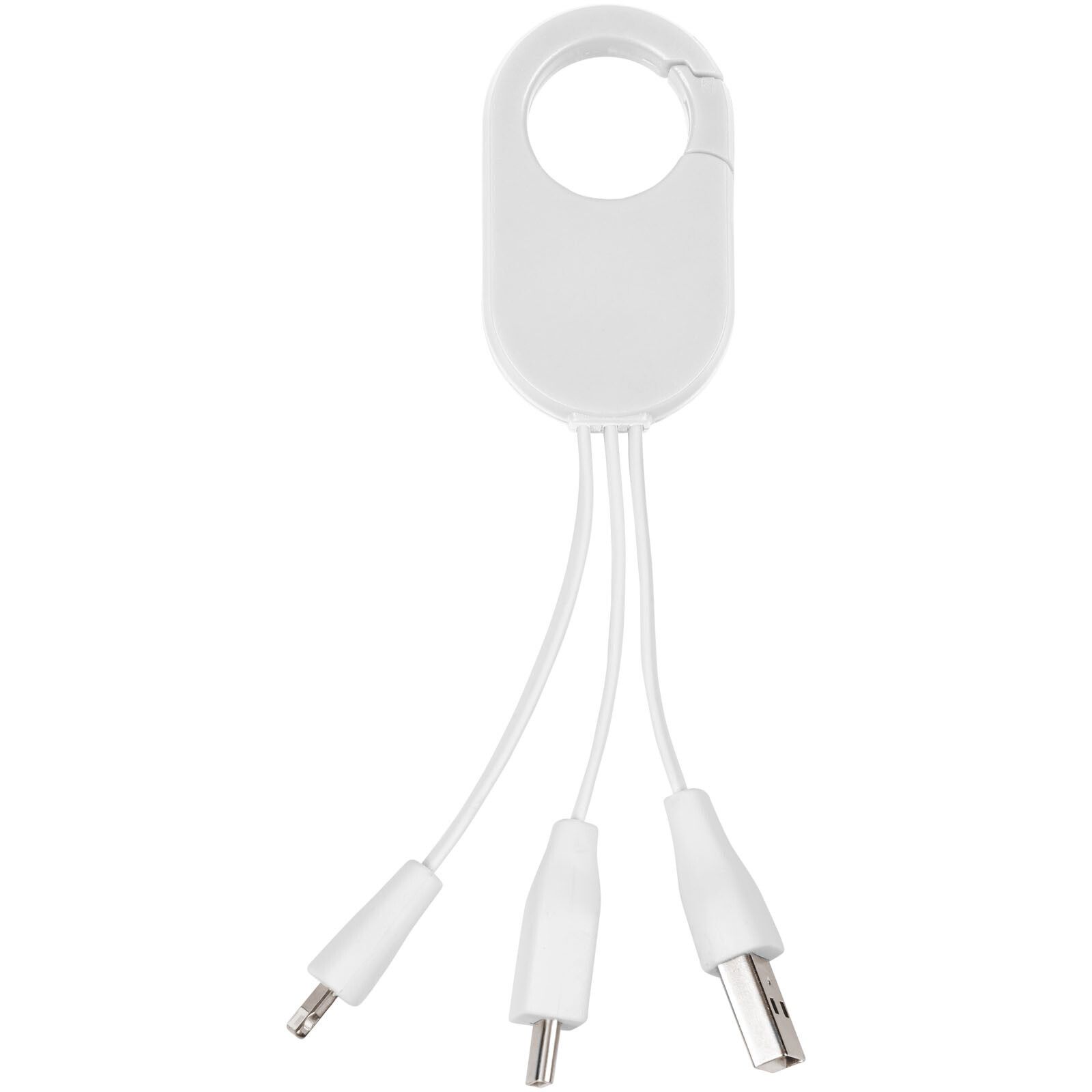 Troop 3-in-1 Ladekabel - weiss-791