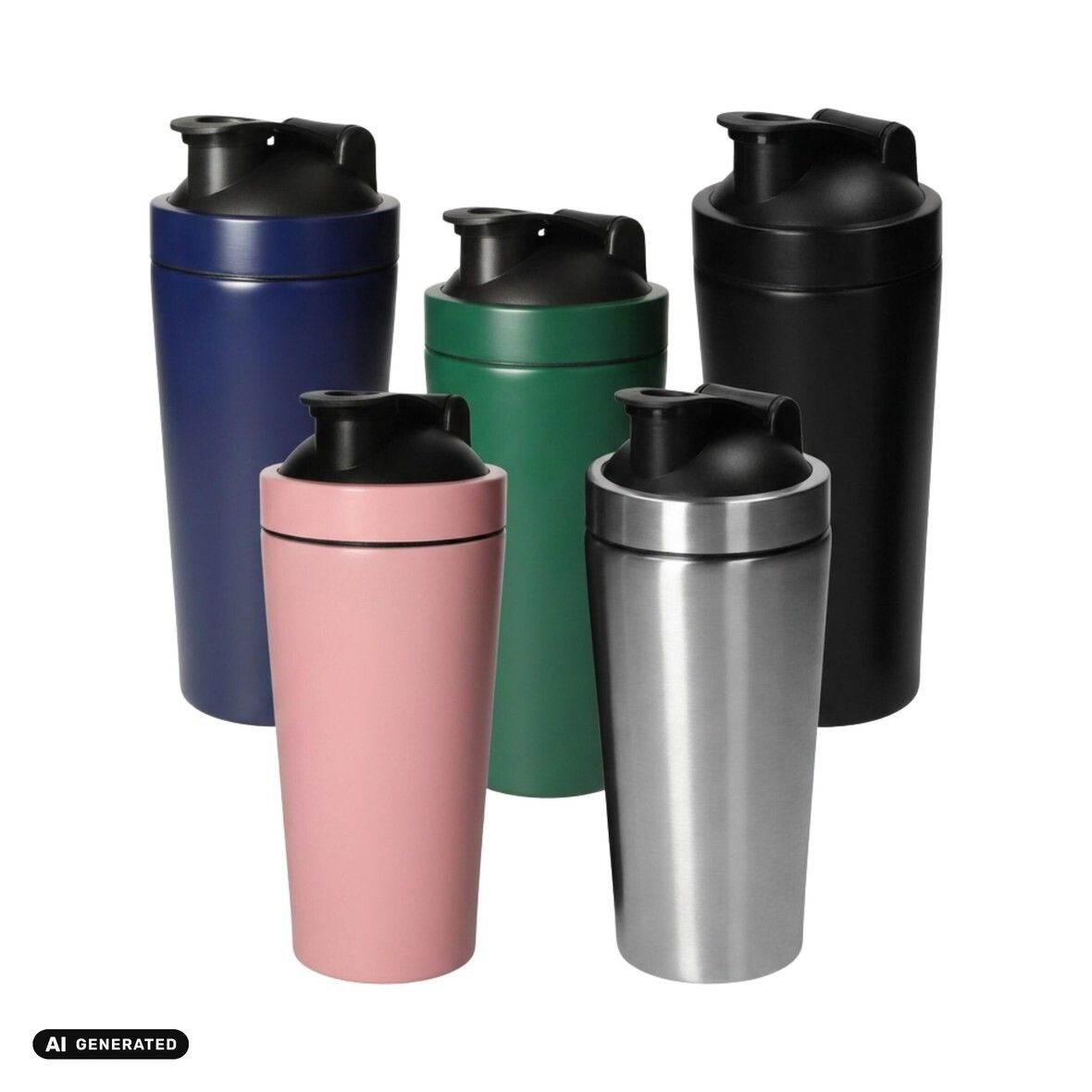 Edelstahl-Shaker Core - schwarz-494