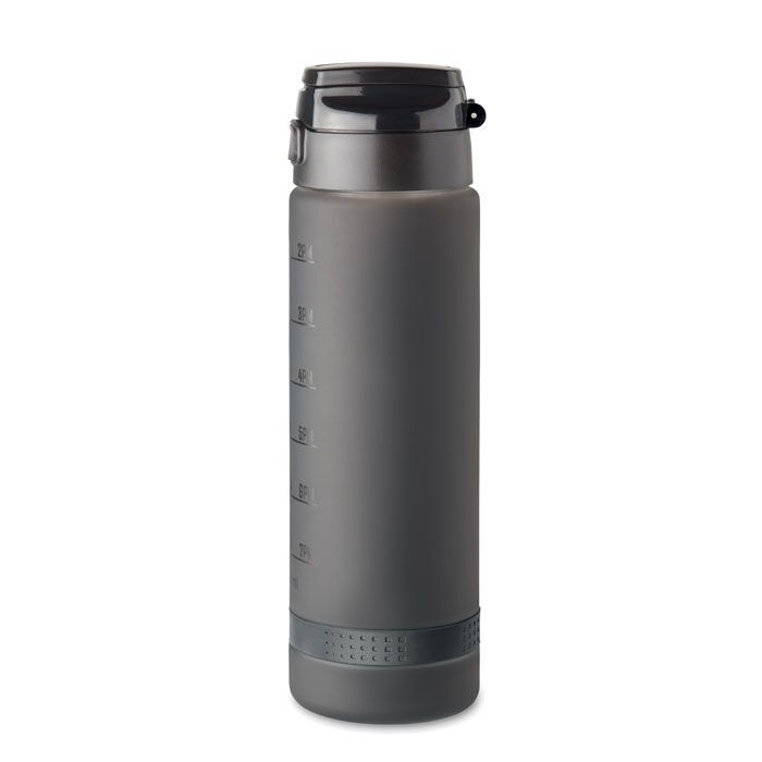 Sport-Trinkflasche RPET 1L LEVEL - schwarz-538