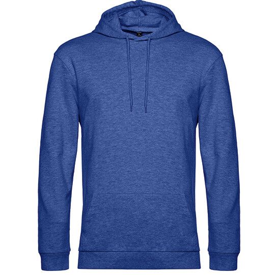 #Hoodie - heather royal blue - M-773