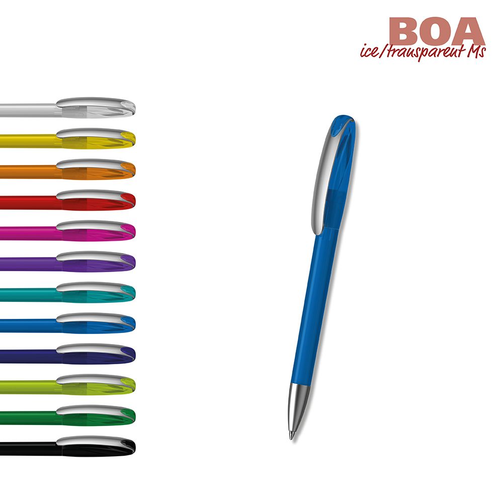 Drehkugelschreiber Boa ice/transparent Ms - alaska ice-29