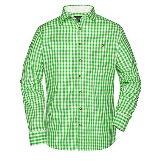 green - white